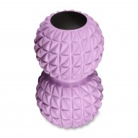 Мячик массажный двойной для йоги INDIGO IN269 18*10 см Сиреневый