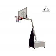 Баскетбольная мобильная стойка DFC STAND56SG 143x80CM поликарбонат