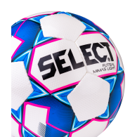 Мяч футзальный Futsal Mimas Light 852613, №4, белый/синий/розовый