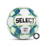 Мяч футзальный FUTSAL SUPER FIFA №4, бел/син/зел