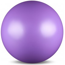 Мяч для художественной гимнастики силикон Металлик 300 г AB2803 15 см Сиреневый