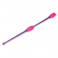Булавы для художественной гимнастики вставляющиеся INDIGO IN018 41 см Фиолетово-розовый