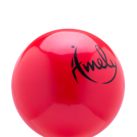 Мяч для художественной гимнастики AGB-201 19 см, красный