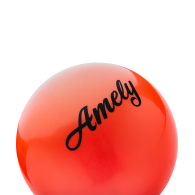 Мяч для художественной гимнастики AGB-101 19 см, оранжевый