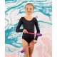 Булавы для художественной гимнастики Exam, 40,5 см, фиолетовый/розовый