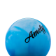 Мяч для художественной гимнастики AGB-101, 19 см, синий/белый