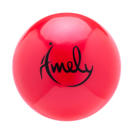 Мяч для художественной гимнастики AGB-201 19 см, красный