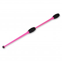 Булавы для художественной гимнастики вставляющиеся INDIGO IN018 41 см Розово-черный