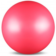 Мяч для художественной гимнастики силикон Металлик 300 г AB2803 15 см Розовый