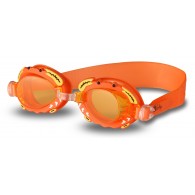 Очки для плавания детские INDIGO Крабик 1771 G Оранжевый
