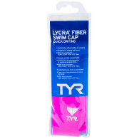 Шапочка для плавания Solid Lycra Cap LCY/670, лайкра, розовый