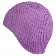 Шапочка для плавания INDIGO Bubble женская IN079 Фиолетовый